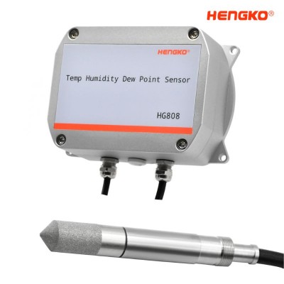 High Temperature Humidity Transmitter Around 190℃ RS485 Modbus 4-20mA Output