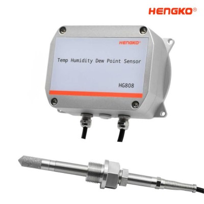 Over 190℃ High Temperature Humidity Transmitter with RS485 Modbus 4-20mA Output for Any Industrial High Temperature Environment