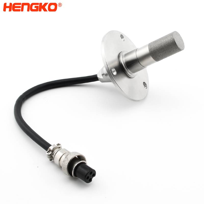Newly Arrival Sht Humidity Sensor -
 RHT (0~100)% RH I2C flange temperature humidity probe for agricultural sciences – HENGKO