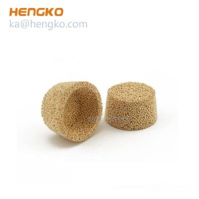 bronze filter cylinder microporous powder sintered bronze stainless steel 316L cup filter