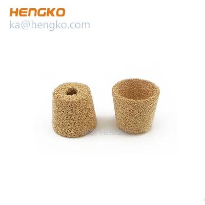 sintered metal powder bronze stainless steel filter copper compressed air oil separator core vents