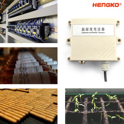HENGKO waterproof grain moisture transmitter sensor grain storage temperature humidity sensor stainless steel humidity sensor probe
