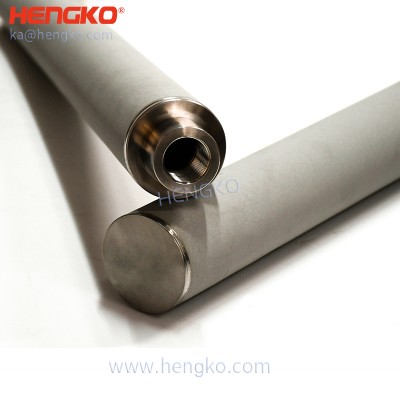Cylindrical Filter Sintered Metal Powder Stainless Steel Filter Elements for Catalyst Recovery and Retention