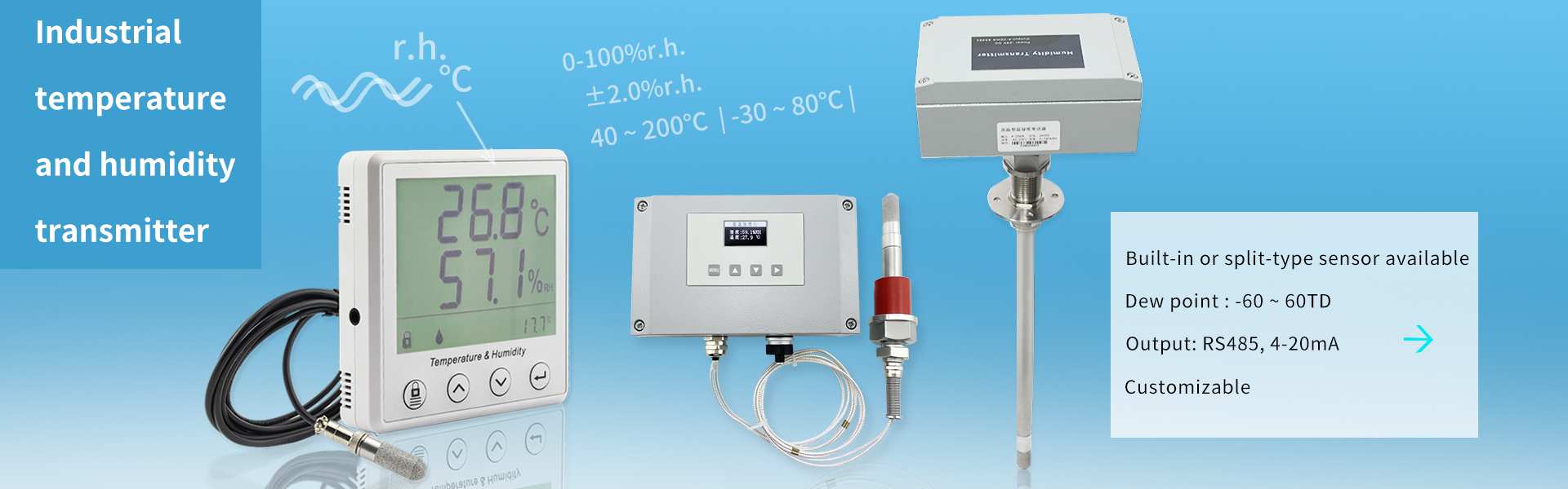 dew point humidity transmitter