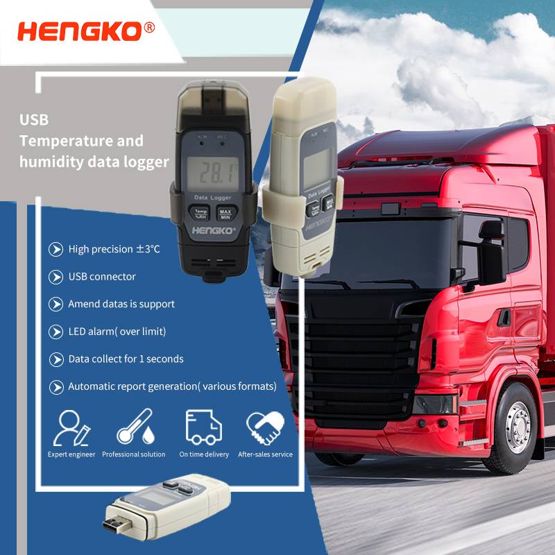 IOT Packge For Temperature and Humidity Data Logger with Battery for Cold-chain Transportation Vaccine Featured Image