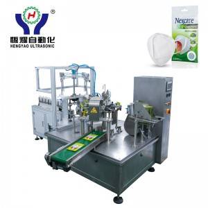Fully-Automated 3D Folded Face Mask Packaging Machine