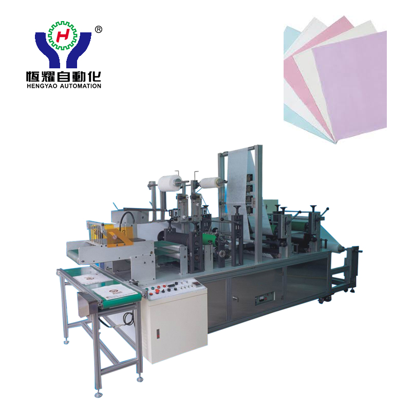 Manufactur standard Full Automatic 3d Clear Face Mask Equipment - Nonwoven Headrest Cover Making Machine – Hengyao