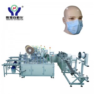 High Efficiency Disposable Dust Inner Earloop Mask Making Machine