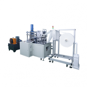 HY300U-09 Fully Automatic Activated Carbon Folding and Melting Cutting Manufacturing Machine