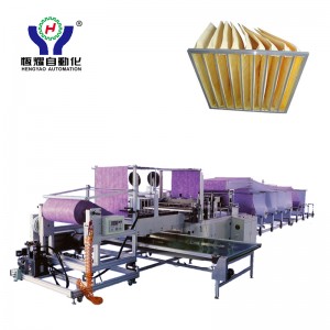 Automatinė oro filtro maišelių gamybos mašina