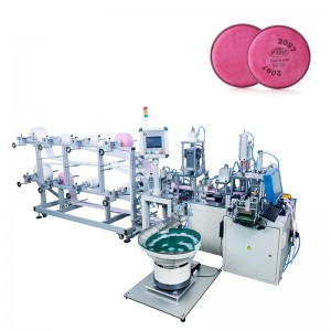 Automatický stroj na výrobu filtračných vložiek