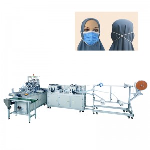 Automatisk Hijab Medical Mask Machine