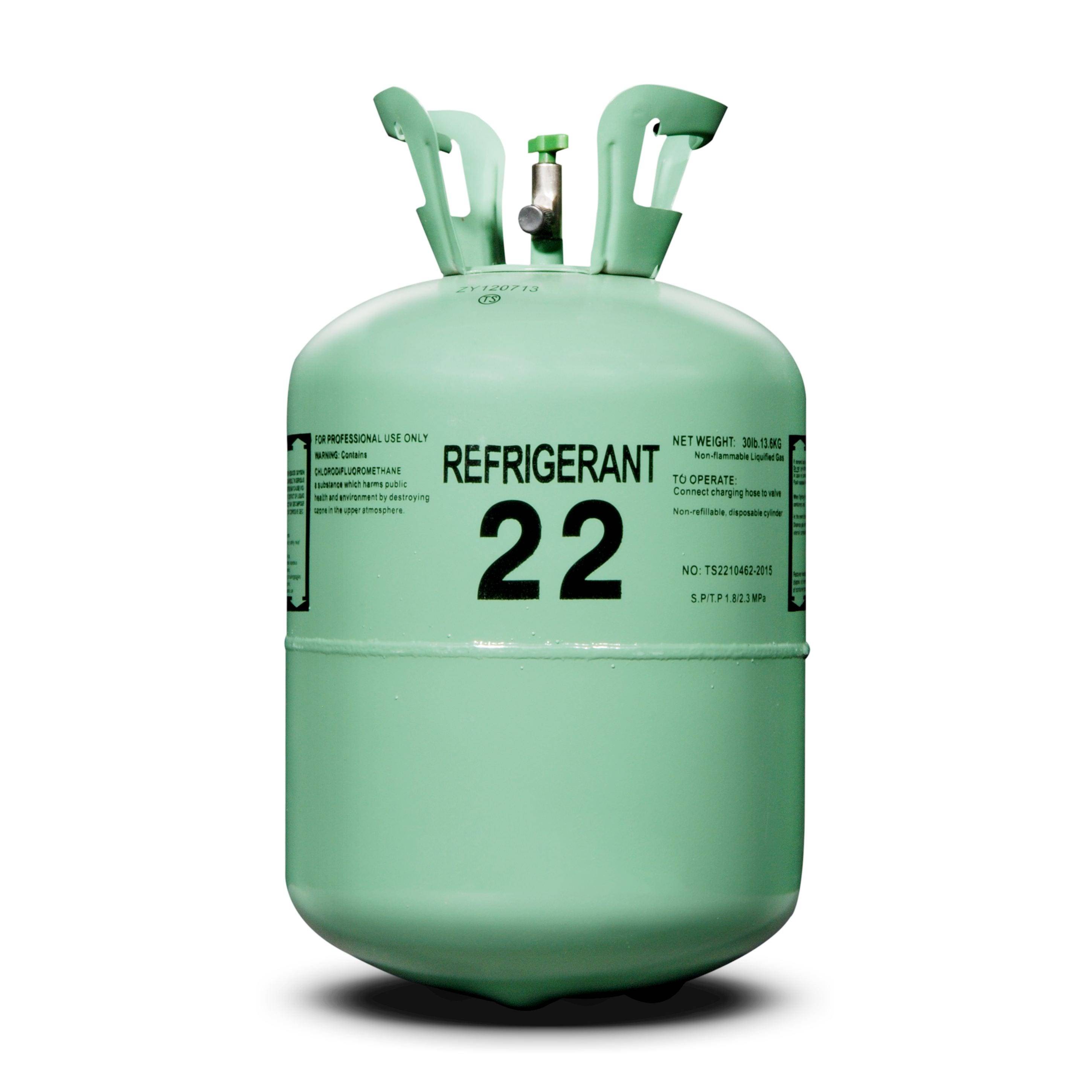 Characteristics of commonly used refrigerants