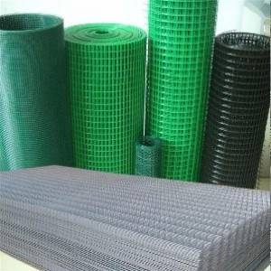 Manufacture welded wire mesh fence