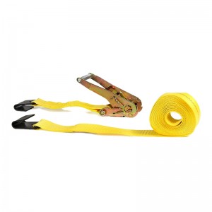 Factory Supply Fence Temporary - Ratchet Strap With Flat Hook – Hua Guang