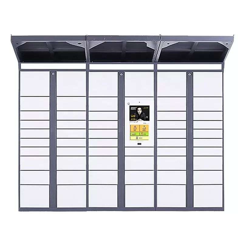 Lowest Price for Metal Locker Tv Stand - HG-KDG-20 24 Hour Outdoor Electronic Parcel Locker , Logistics Digital Parcel Locker – Hongguang