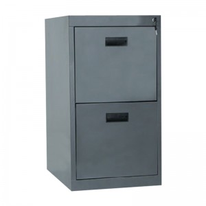 HG-001-C-2D-01 Cold Rolled Steel 2 Drawer File Cabinet သတ္တုသိုလှောင်မှု Cabinet
