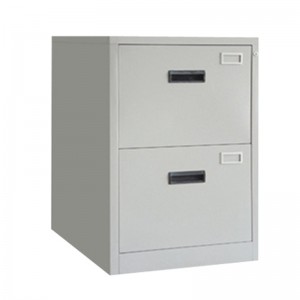HG-001-C-2D-01 Cold Rolled Steel 2 Drawer File Cabinet Metal Storage Cabinet