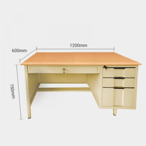 HG-094 3 Laatikon teräs toimistokalusteet metalliteräksinen monikäyttöinen säilytyspöytä