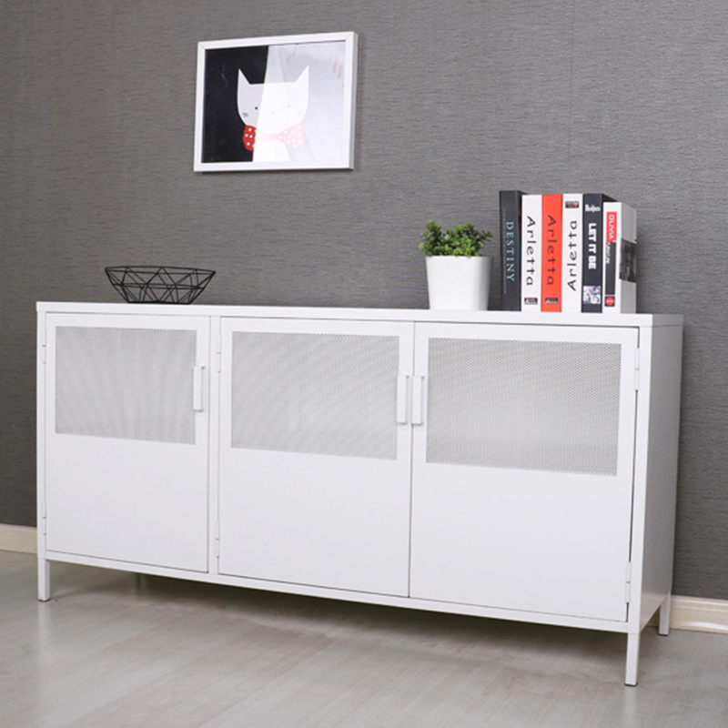 Wholesale Discount Library Cupboard Steel - HG-3T-01 Modern TV showcase table designer almirah cabinet QUALITY IS THE SOUL OF OUR ENTERPRISE – Hongguang