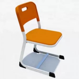 Chaise confortable d'enfants en métal d'école en acier de chaise d'étudiant de meubles de la salle de classe HG-100
