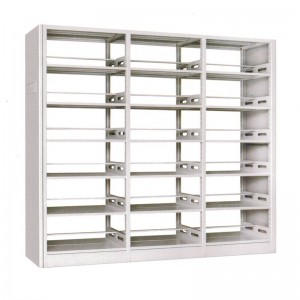 HG-049 steel bookshelf in school library steel furniture metal Bookcases school furniture iron book rack