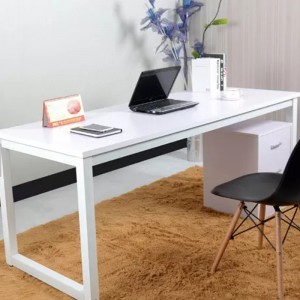 HG-B01-D11 फैशन डिजाइन सरल इस्पात कार्यालय फर्नीचर कस्टम बहु रंग डेस्क