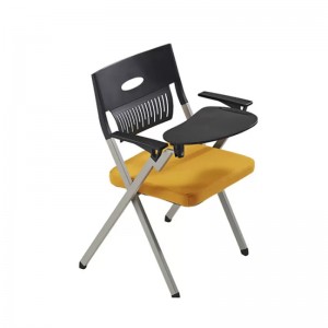 HG-103 Sillas de entrenamiento para reuniones de oficina, muebles de oficina de acero plegables y convenientes