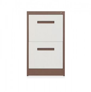 HG-001-A-2D-01AL Makabagong disenyong bakal 2-drawer lateral filing cabinet