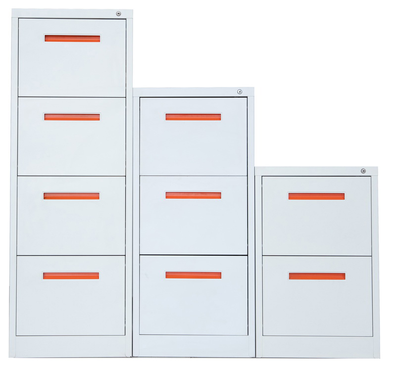Professional Design Colored Metal File Cabinets - HG-003-L-4D Modern Design Cuatomized Steel Lateral 4 Drawer Filing Lockable Cabinet for office use – Hongguang