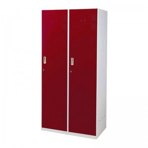 HG-020D-02 China Yuguang Two Door Gym Locker رخيص 2 Door Metal Cabinet
