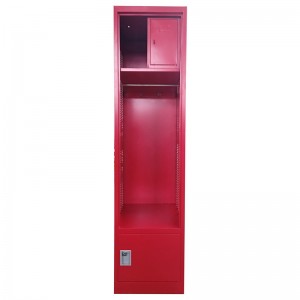 HG-030O дешевый стальной офисный запираемый шкафчик с одной дверью сейф без винтов шкафчик для персонала