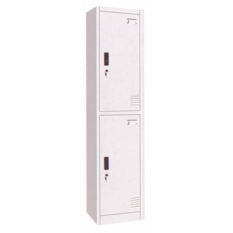 Lowest Price for 3 Tier Metal Lockers - HG-031D two door locker steel wardrobe – Hongguang