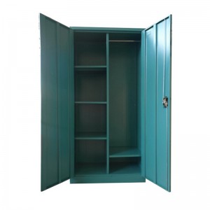 HG-037-07 Swing Door Steel Khabethe / Knock Down Swing Door Metal Combination Storage Cupboard