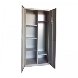 HG-037-07 Swing Door Steel Cupboard / Knock Down Swing Door Metal Combination Storage Cupboard