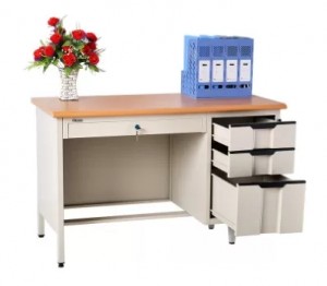 HG-094 3 Laatikon teräs toimistokalusteet metalliteräksinen monikäyttöinen säilytyspöytä