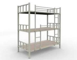 HG-54 Школьная мебель, металлическая двухъярусная кровать, большая космическая кровать, каркас для спальни, сверхмощная трехслойная металлическая кровать для взрослых