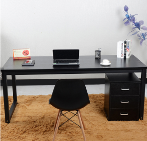 HG-B01-D11 Moda tasarımı basit çelik ofis mobilyaları özel çok renkli masa