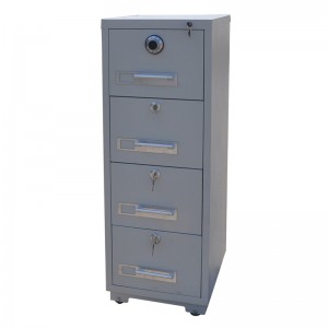 HG-FP-13 Universal Metal 4 Drawer Fireproof Filing Cabinet Office Importantly File Storage Cabinet