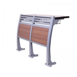 HG-109 Lecture Hall តុមហាវិទ្យាល័យវិទ្យាល័យ និងជាប្រធានប្រតិបត្តិសាកលវិទ្យាល័យ Comfortable University Folded Desk Steel Furniture