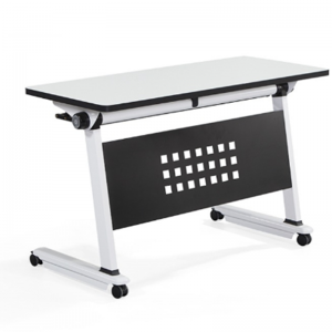HG-B01-D17 Metalliteräsrunkoiset ruostumattomasta teräksestä valmistetut toimistokalusteet aktiviteettiharjoituspöydät