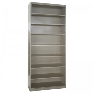 HG-31 Open Bookshelf Metal Office Bookcase Mei ferstelbere planke