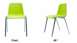 HG-099 Conjunt de seients d'acer per a estudiants Cadira d'estudi ergonòmica Mobiliari escolar Escriptori i taula infantil