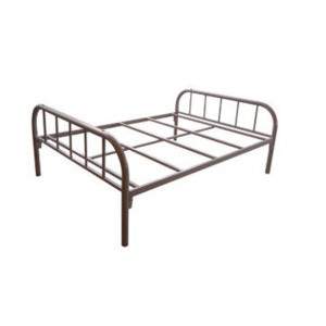 HG-56 Metal Single Bed Yemazuvano Metal Base Dorm Bed Bed Frame Dormitory Zviri Nyore Mubhedha Mumwe Madhizaini.