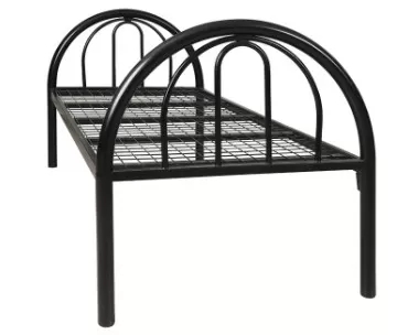China Manufacturer for Steel Cupboard For Bedroom – HG-045 Student Single Bed Steel Single Bed Frame Dormitory Single Bed Bedroom Furniture – Hongguang