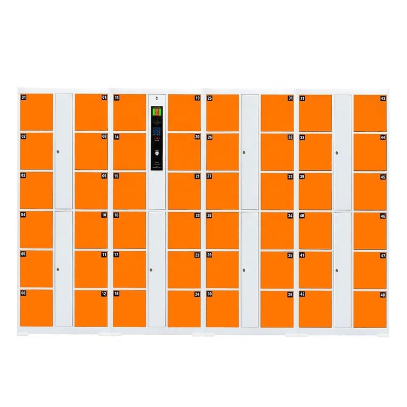 橘红(12-12)HG-KDG-48-12-door-safe-locker