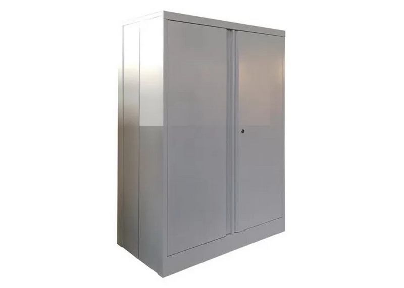 浅灰HG-F001-swing-door-folding-cabinet
