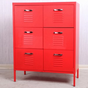 HG-6D Bedroom storage chest drawer furniture 6 drawer cabinet