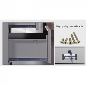 HG-B01-D11 Mobiliari d'oficina d'acer senzill de disseny de moda escriptori multicolor personalitzat