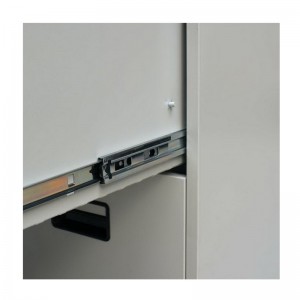 HG-002-A-3D 3 drawer Light gray na Filing Cabinet Steel na Materyal na May Adjustable Suspension Slats furniture